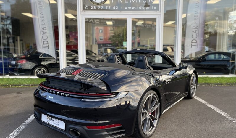 Porsche 911 3.0 Carrera 4S PDK Cabriolet Sport Chrono complet